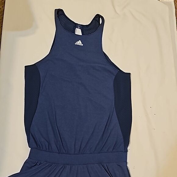 ADIDAS Clima Cool Tennis shorts jumpsuit. Womens medium. - Picture 2 of 7